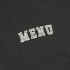 Menu Mini Arc T-Shirt - Black