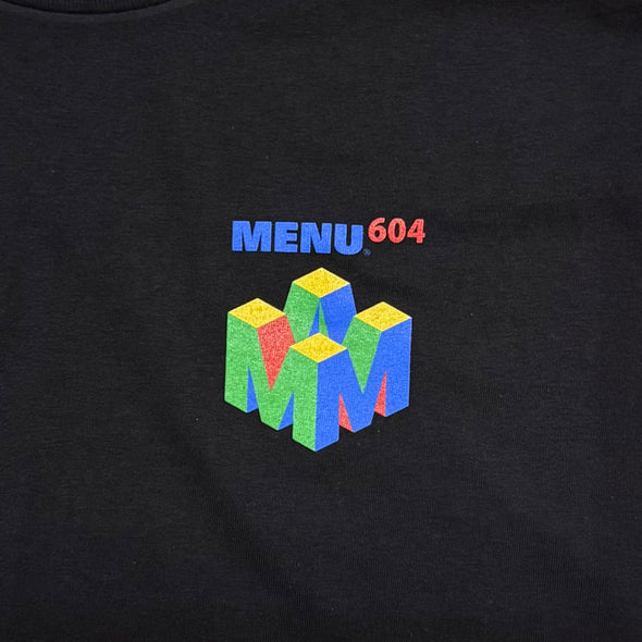 Menu 604 T-Shirt - Black