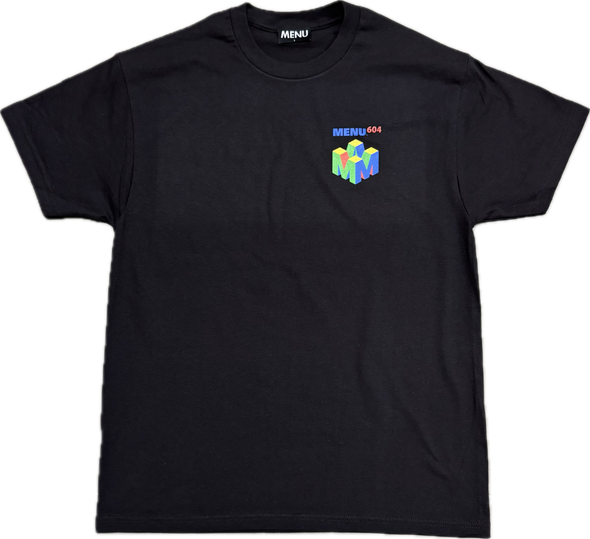 Menu 604 T-Shirt - Black