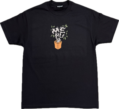 Menu Tree T-Shirt - Black