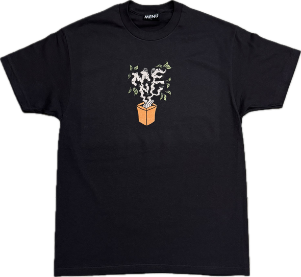 Menu Tree T-Shirt - Black