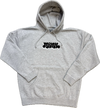 Menu Noah Embroidered Hoody - Heather Grey