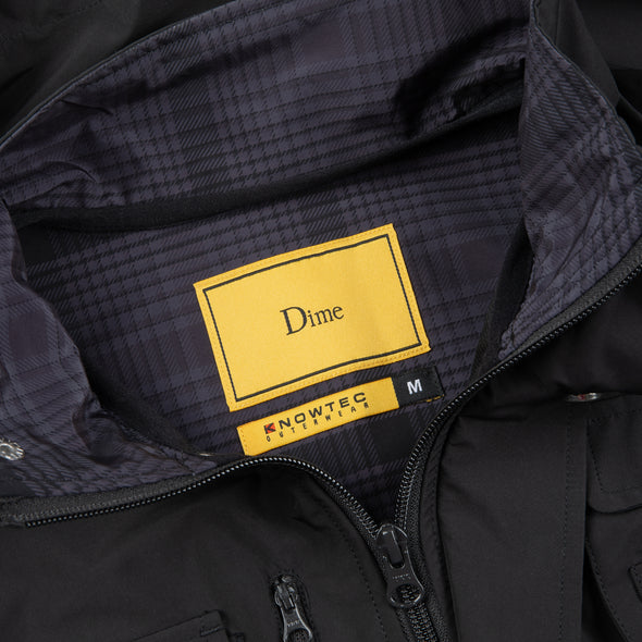 Dime Fishing Zip-Off Jacket - Black