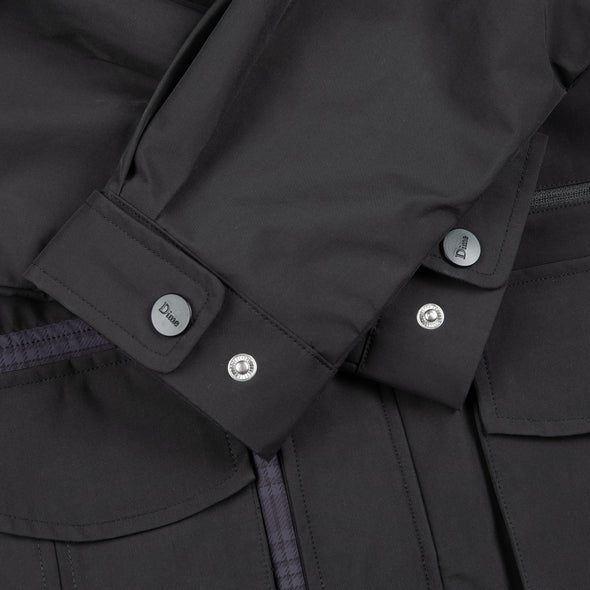 Dime Fishing Zip-Off Jacket - Black