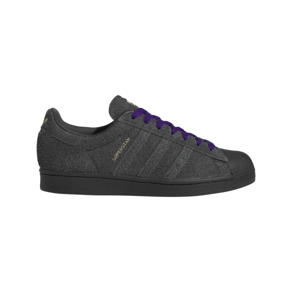Adidas Superstar ADV - Carbon/Carbon/Purple