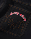 Cash Only Logo Baggy Jeans - Washed Black