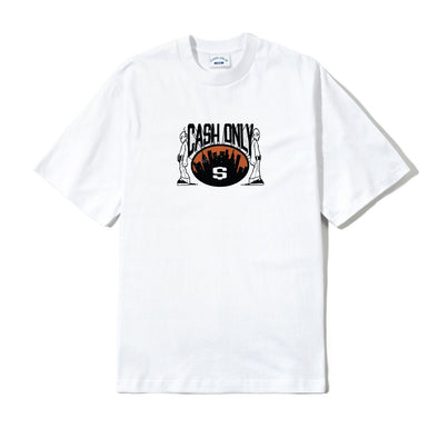 Cash Only Metro Tee - White