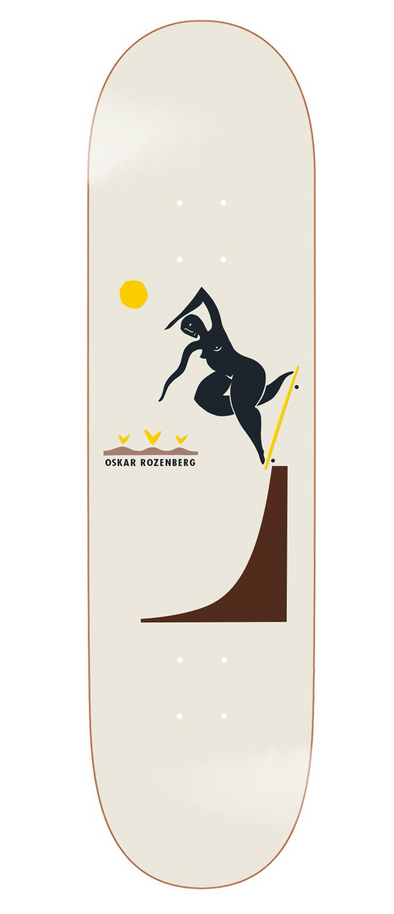 Polar Deck Oskar Rozenberg Bs Noseblunt (Cream) - 8.375