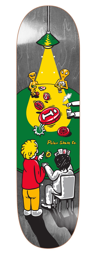 Polar Deck Oskar Rozenberg Poker Face - 8.125" (Short)