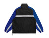 Grand Collection 1/4 Zip Nylon Pullover - Black/Royal