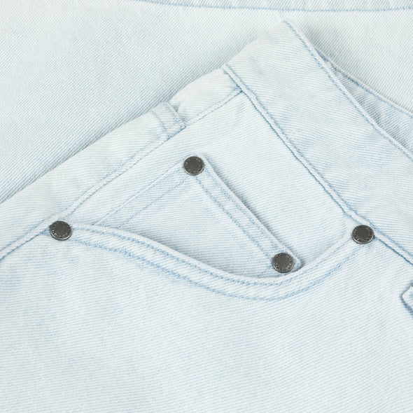 Dime Classic Denim Shorts - Faded Blue