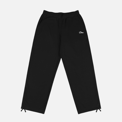 Dime Cursive Small Logo Sweatpants - Black