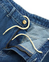Butter Goods Scribble Denim Shorts - Mid Blue