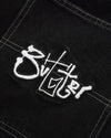 Butter Goods Scribble Denim Shorts - Washed Black