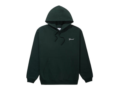 Grand Collection Script Hoodie - Forest Green