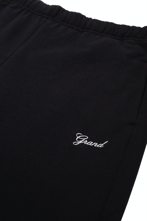 Grand Collection Script Sweatpants - Black