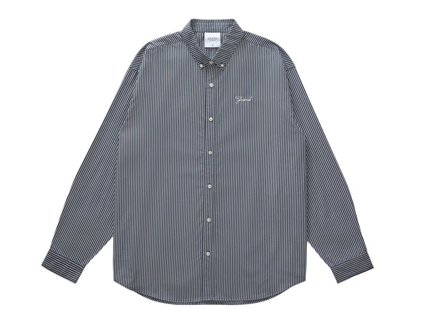 Grand Collection Poplin Striped Shirt - Striped