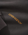 Cash Only Stencil Pigment Dye Hoodie - Washed Black