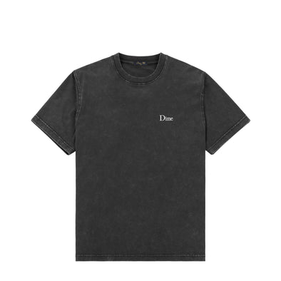 Dime Classic Faded Small Logo T-Shirt - Black
