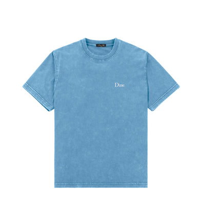 Dime Classic Faded Small Logo T-Shirt - Sky