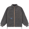 Dime Coverstitch Sherpa Fleece - Charcoal