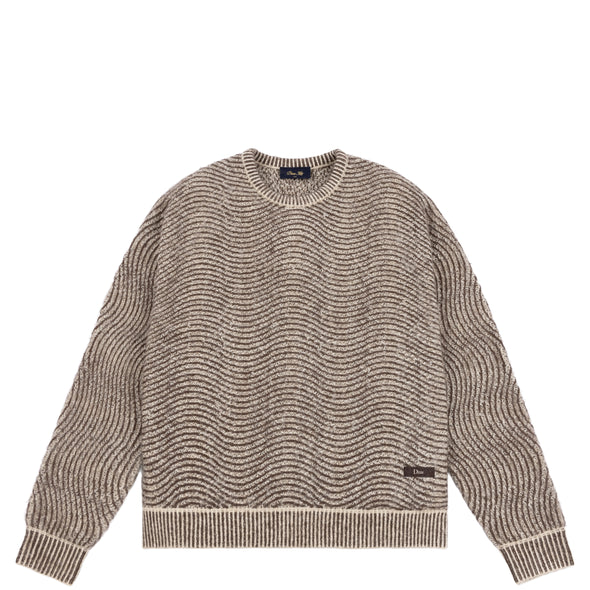 Dime Mohair Wave Knit - Camel