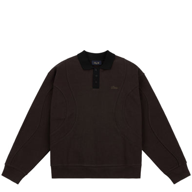 Dime French Terry Rugby - Brown