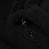 Dime Polar Fleece Sherpa Zip - Black