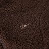 Dime Polar Fleece Sherpa Zip - Brown