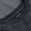 Dime Cursive Velvet Crewneck - Smoke