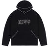 Dime Hardcore Wool Hoodie - Black