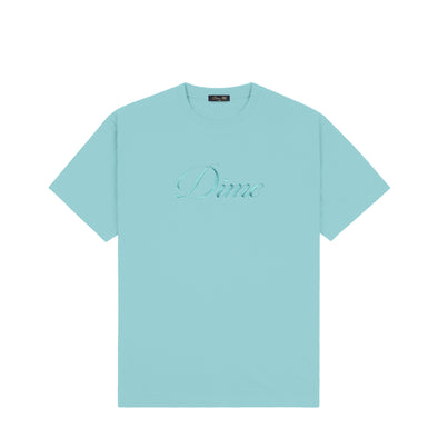 Dime Cursive T-Shirt - Vintage Teal