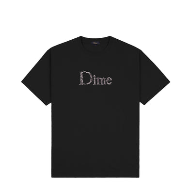 Dime Classic Skull T-Shirt - Black