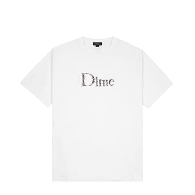 Dime Classic Skull T-Shirt - White