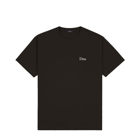 Dime Classic Small Logo T-Shirt - Vintage Black