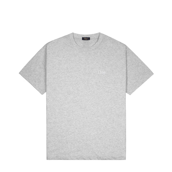 Dime Classic Small Logo T-Shirt - Heather Grey