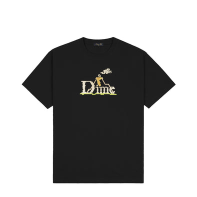 Dime Classic Lightbright T-Shirt - Black
