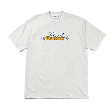 Butter Goods Tempo Logo Tee - Ash