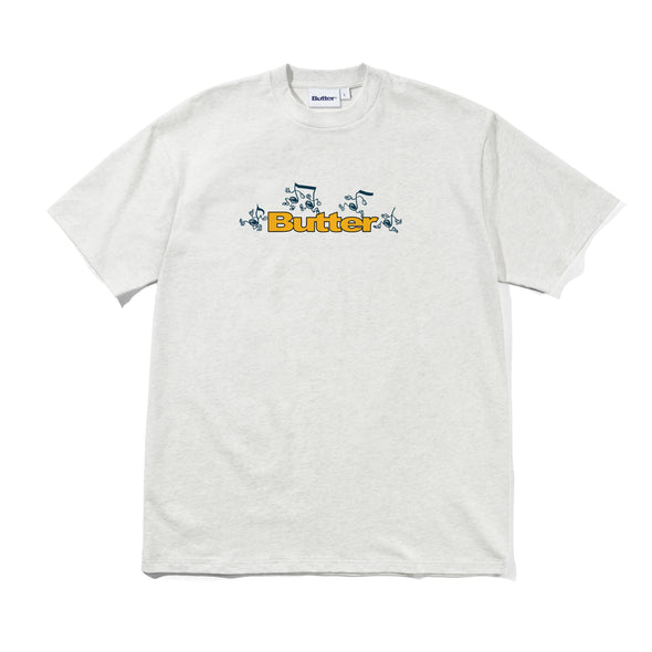 Butter Goods Tempo Logo Tee - Ash
