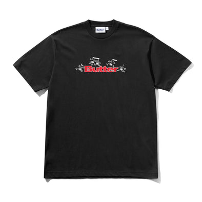 Butter Goods Tempo Logo Tee - Black