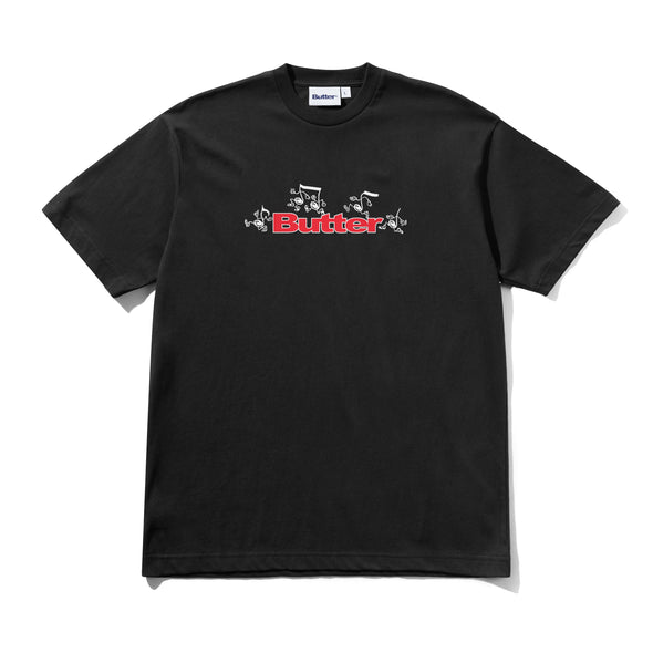 Butter Goods Tempo Logo Tee - Black