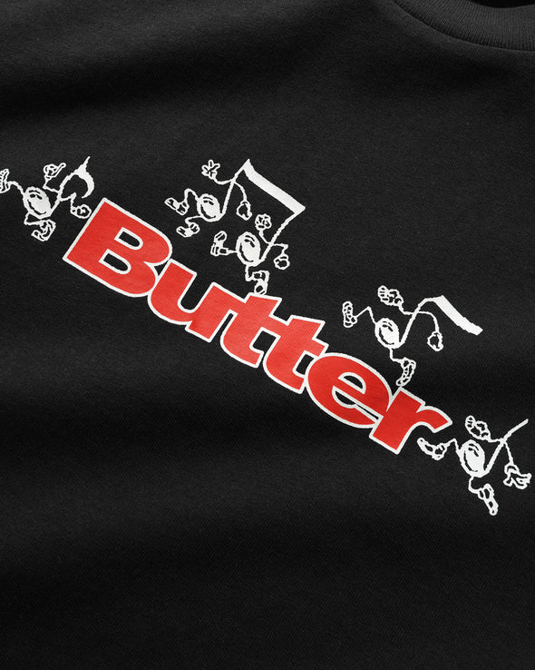 Butter Goods Tempo Logo Tee - Black
