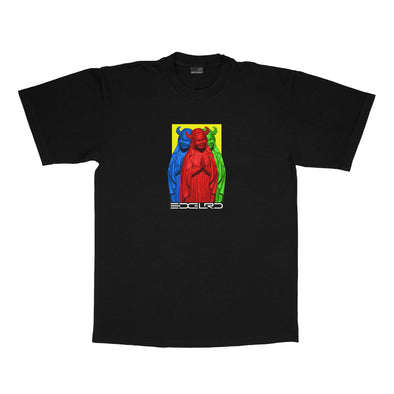 Edglrd Virgin Mary Tee - Black