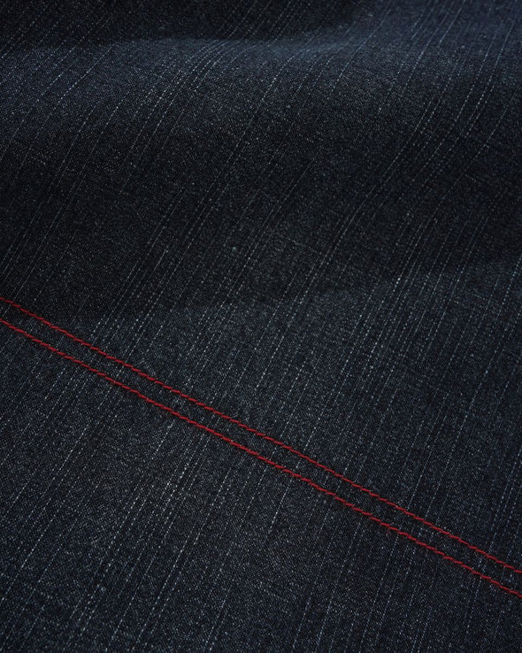 Cash Only Aleka Denim Jeans - Washed Streaky Denim