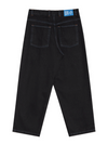 Polar Big Boy Pants - Black/Blue Stitching