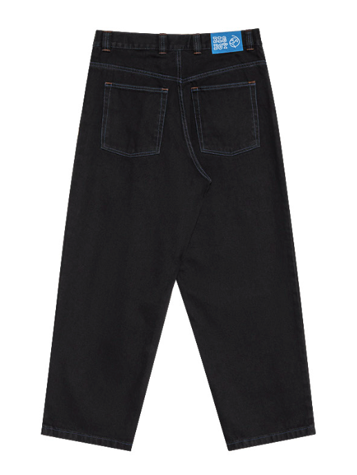 Polar Big Boy Pants - Black/Blue Stitching