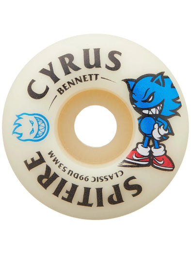 Spitfire F4 99A Cyrus Burn Squad Classic Wheels - 53mm