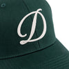 Dime Cursive D Full Fit Cap - Green