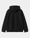 Carhartt WIP Hooded American Script Sweatshirt - Black