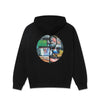 Polar Dave Hoodie Fill Logo Ourselves Collage - Black